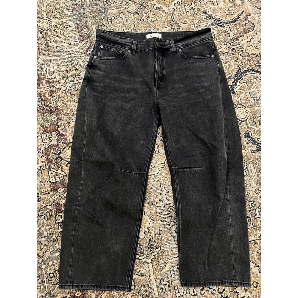 Women’s madewell Black barrel Jean 29P